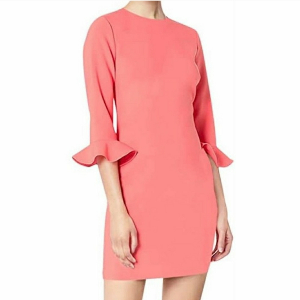 Likely Women's Bedford Dress Coral Haze Size 6
